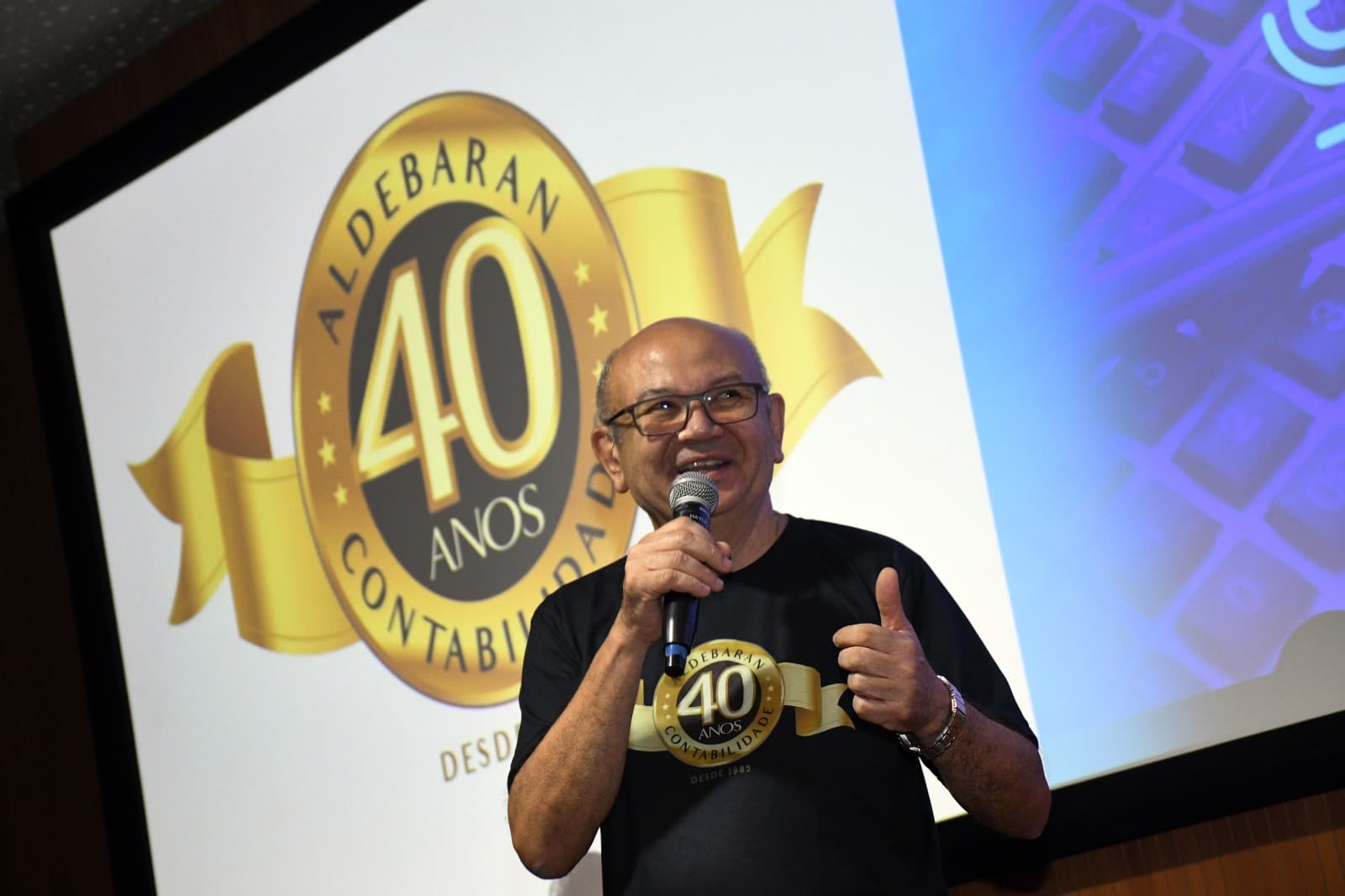 Fundador da Aldebaran em palestra comemorativa