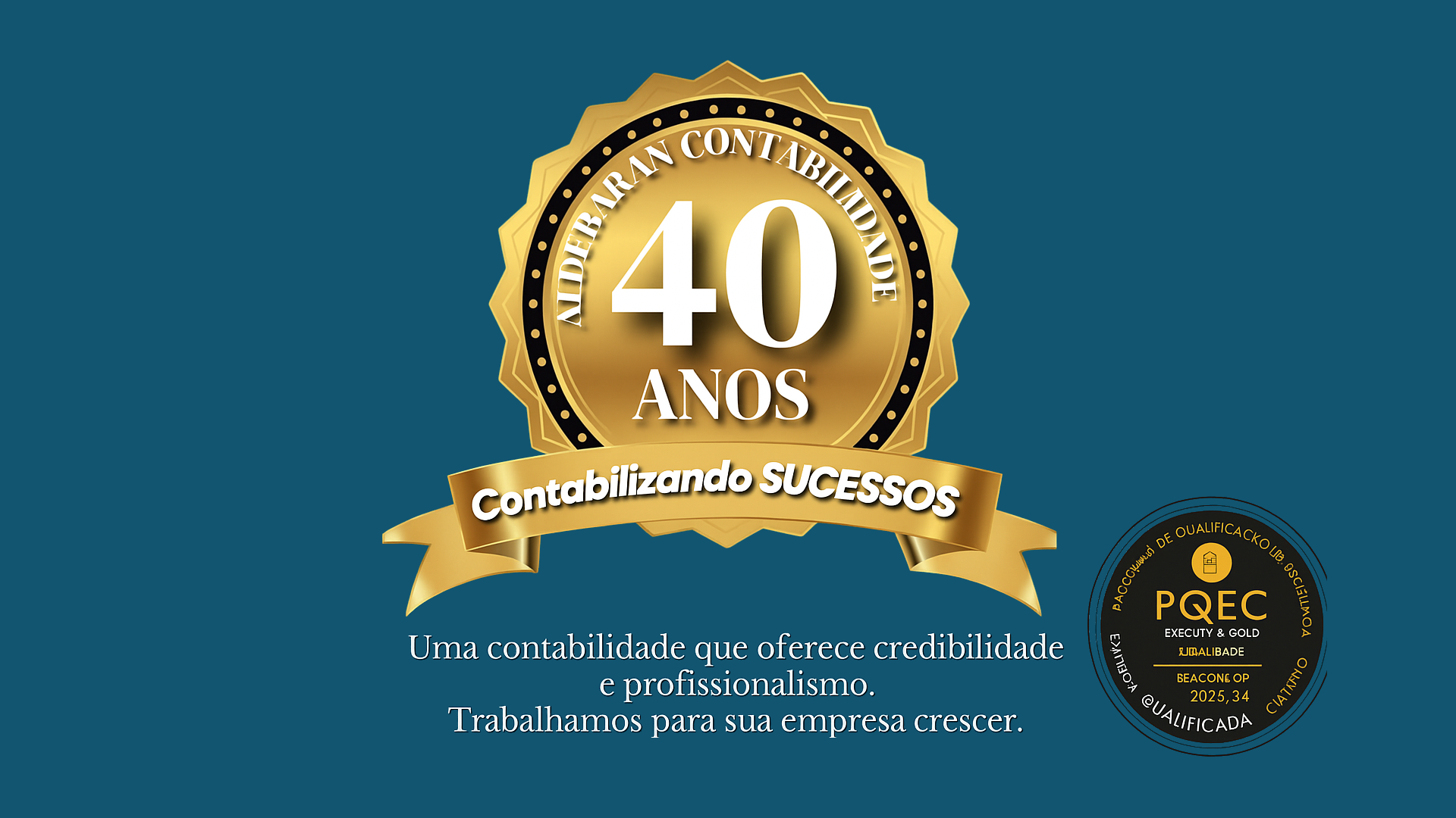 Logo da Aldebaran Assessoria Contábil - 39 anos